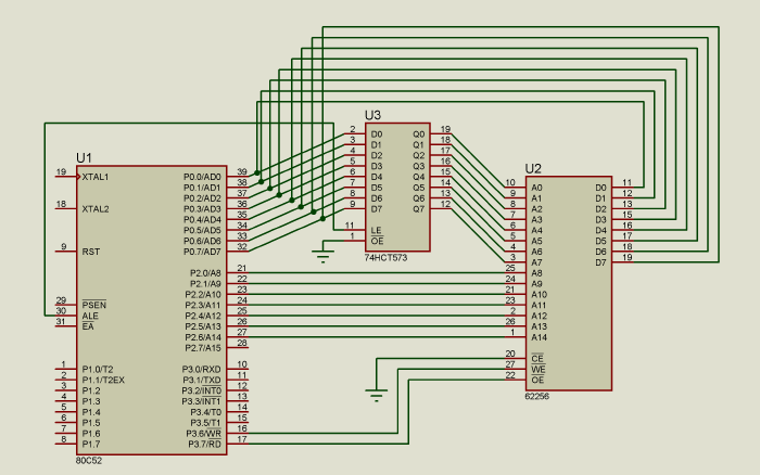8052 con RAM