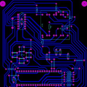 Mini consola de juegos con matriz de LEDs (2009)